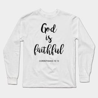 corinthians 10 13 Long Sleeve T-Shirt